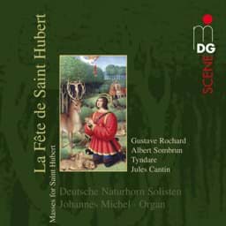 Zeige Details für La Fête de Saint Hubert - Messen von Gustave Rochard, Tyndare, Albert Sombrun und Jules Cantin Bild von La Fête de Saint Hubert - Messen von Gustave Rochard, Tyndare, Albert Sombrun und Jules Cantin