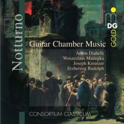 Zeige Details für „Notturno“ - Erzherzog Rudolph, A. Diabelli, J. Kreutzer, W. Matiegka - Kammermusik mit Gitarre Bild von „Notturno“ - Erzherzog Rudolph, A. Diabelli, J. Kreutzer, W. Matiegka - Kammermusik mit Gitarre
