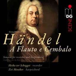 Zeige Details für G. F. Händel  - Sonaten für Blockflöte und Cembalo Bild von G. F. Händel  - Sonaten für Blockflöte und Cembalo