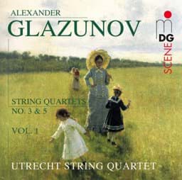 Zeige Details für Alexander Glazunov - Sämtliche Streichquartette Vol. 1 Bild von Alexander Glazunov - Sämtliche Streichquartette Vol. 1