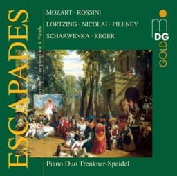 Zeige Details für Mozart, Lortzing, Nicolai, Rossini, Reger und Pillney - Escapades Bild von Mozart, Lortzing, Nicolai, Rossini, Reger und Pillney - Escapades