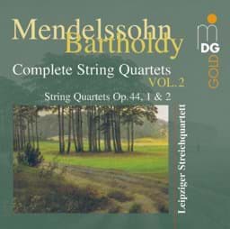 Zeige Details für Felix Mendelssohn - Sämtliche Streichquartette Vol. 2 Bild von Felix Mendelssohn - Sämtliche Streichquartette Vol. 2