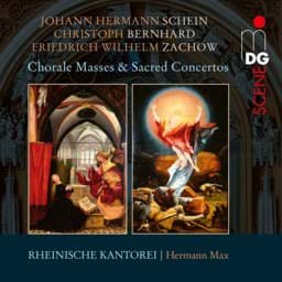 Zeige Details für J. H. Schein, J. C. F. Fischer, F. W. Zachow & C. Bernhard - Choralmessen und geistliche Konzerte Bild von J. H. Schein, J. C. F. Fischer, F. W. Zachow & C. Bernhard - Choralmessen und geistliche Konzerte