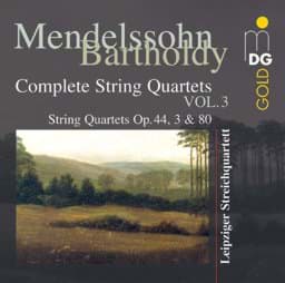 Zeige Details für Felix Mendelssohn - Sämtliche Streichquartette Vol. 3 Bild von Felix Mendelssohn - Sämtliche Streichquartette Vol. 3