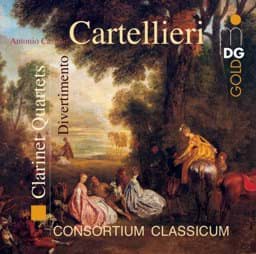 Zeige Details für Casimir Anton Cartellieri - Klarinettenquartette Bild von Casimir Anton Cartellieri - Klarinettenquartette