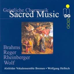 Zeige Details für Brahms, Reger, Rheinberger & Wolf - Geistliche Chormusik Bild von Brahms, Reger, Rheinberger & Wolf - Geistliche Chormusik