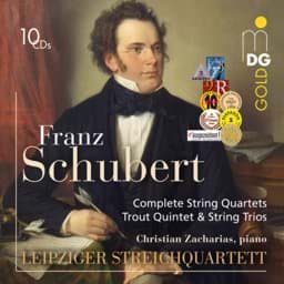 Zeige Details für Franz Schubert - Sämtliche Streichquartette, Forellenquintett Bild von Franz Schubert - Sämtliche Streichquartette, Forellenquintett