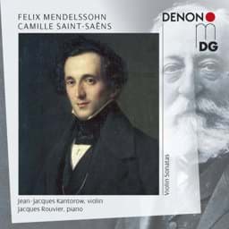 Zeige Details für F. Mendelssohn-Bartholdy & C. Saint-Saëns - Violinsonaten Bild von F. Mendelssohn-Bartholdy & C. Saint-Saëns - Violinsonaten