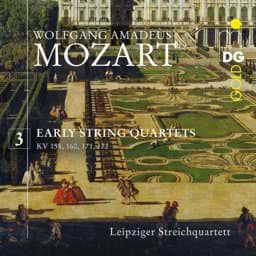 Zeige Details für W.A. Mozart - Frühe Streichquartette Vol. 3 Bild von W.A. Mozart - Frühe Streichquartette Vol. 3