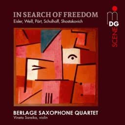 Zeige Details für In Search of Freedom - Werke für Saxophonquartett Bild von In Search of Freedom - Werke für Saxophonquartett