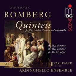Zeige Details für Andreas Jakob Romberg - Flötenquintette Bild von Andreas Jakob Romberg - Flötenquintette