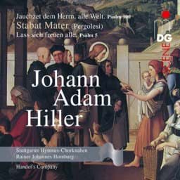 Zeige Details für Johann Adam Hiller & G.B.Pergolesi/J.A.Hiller - Geistliche Musik Bild von Johann Adam Hiller & G.B.Pergolesi/J.A.Hiller - Geistliche Musik