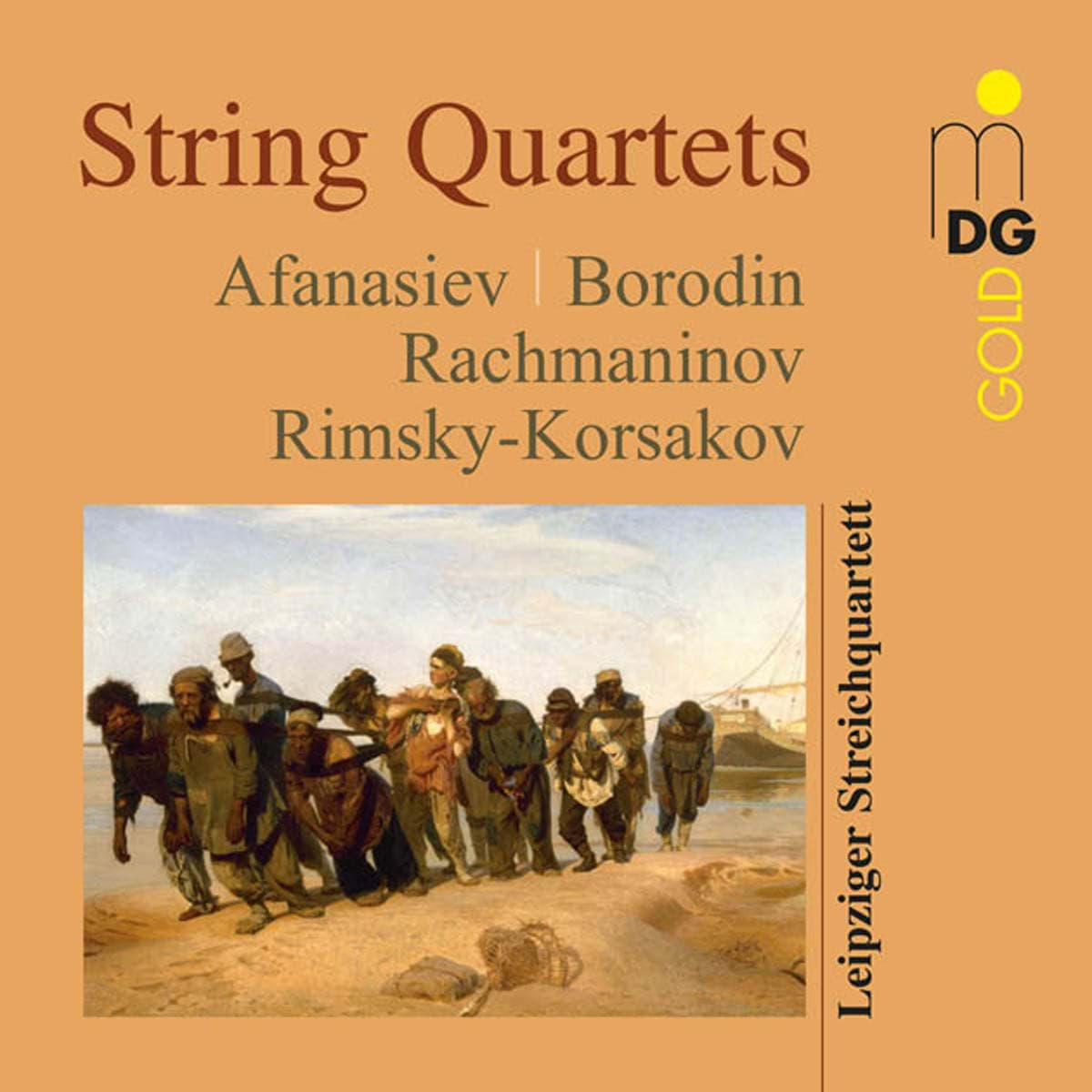 Bild von N. Afanassjew, N. Rimski-Korsakow, S. Rachmaninow & A. Borodin - Russische Streichquartette