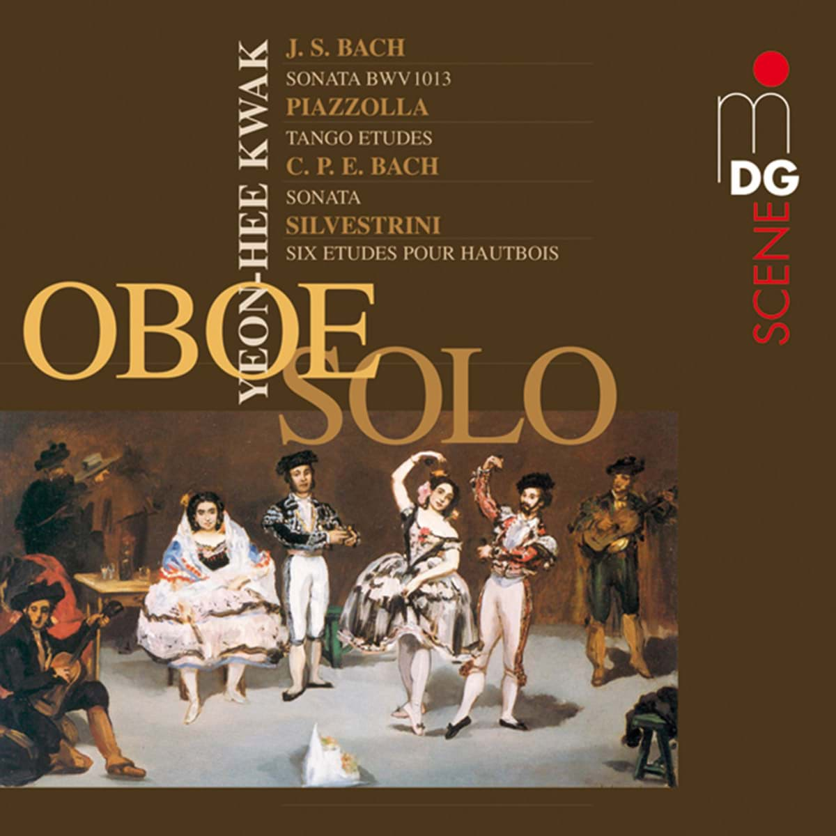 Bild von J. S. & C. P. E. Bach, G. Silvestrini & A. Piazzolla - Oboe solo