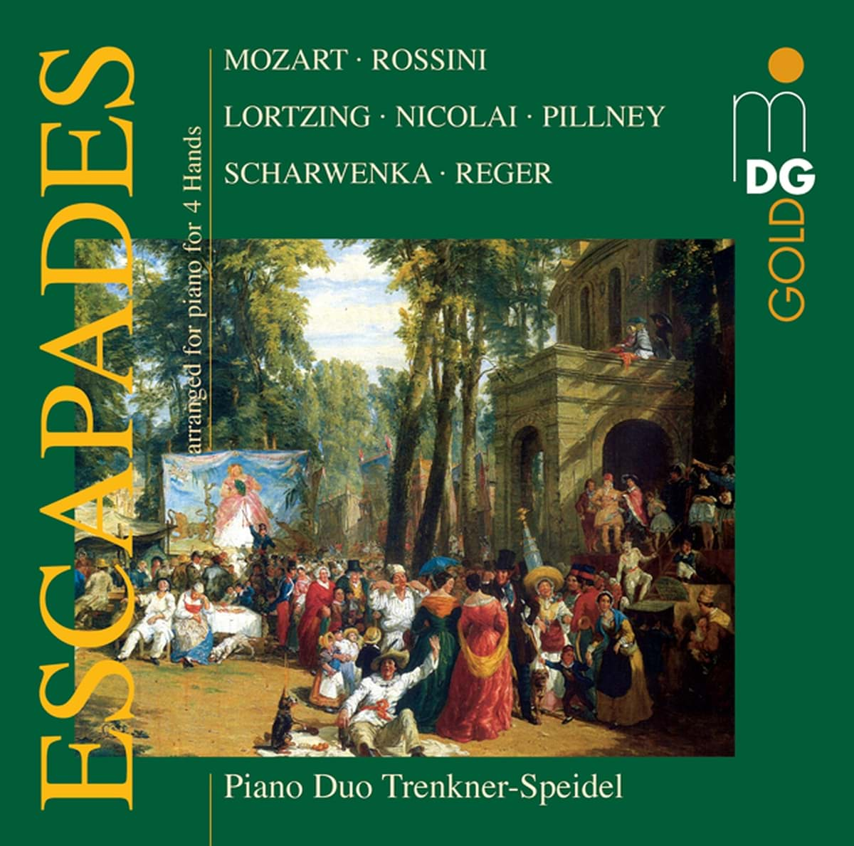 Bild von Mozart, Lortzing, Nicolai, Rossini, Reger und Pillney - Escapades