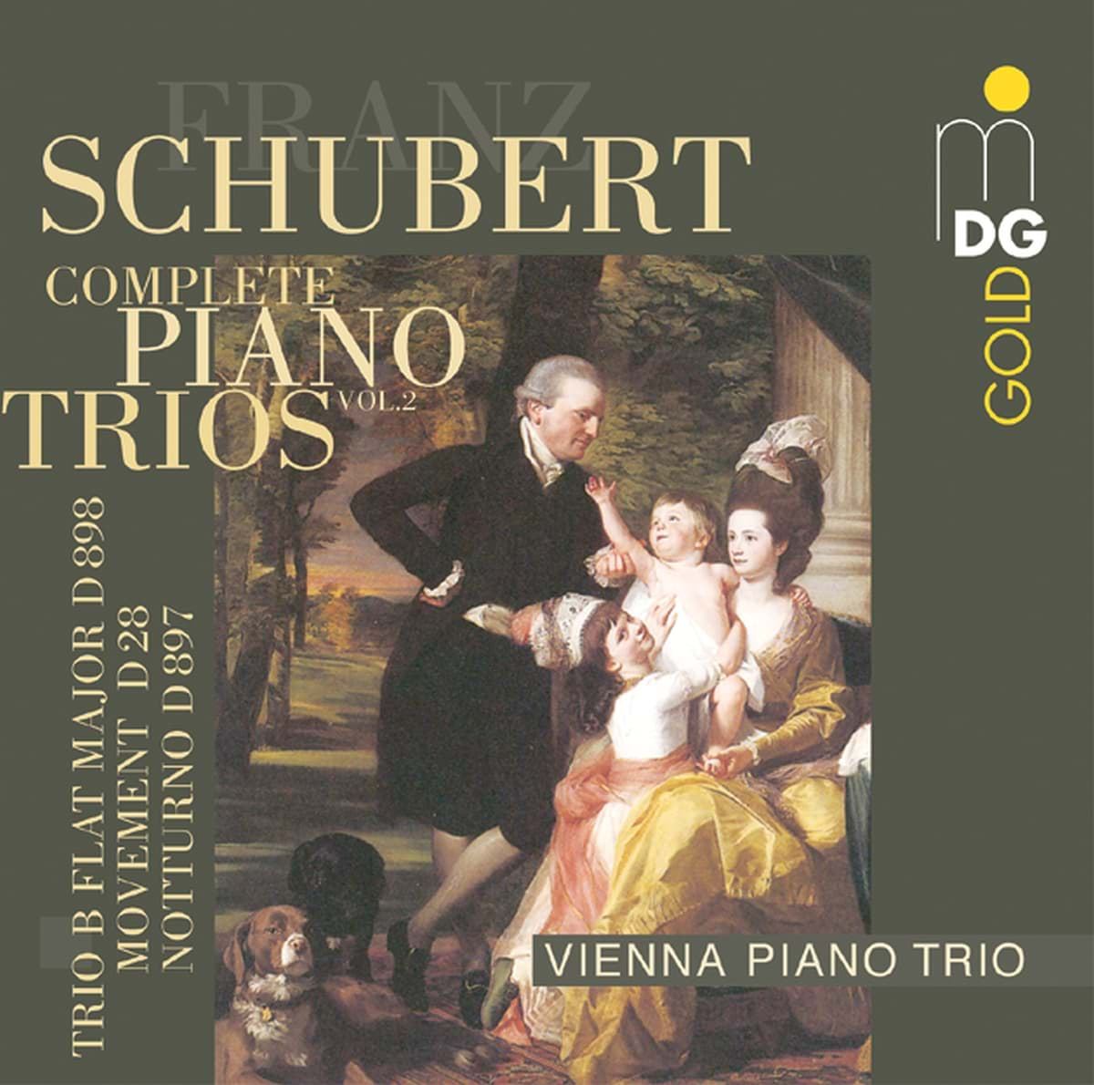 Bild von Franz Schubert - Sämtliche Klaviertrios Vol. 2 