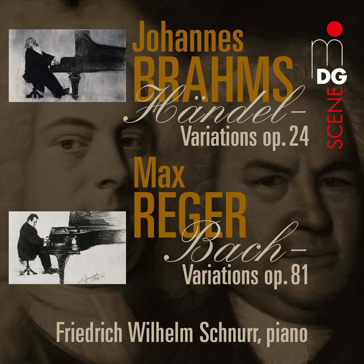 Bild von J. Brahms & M. Reger - Klavierwerke