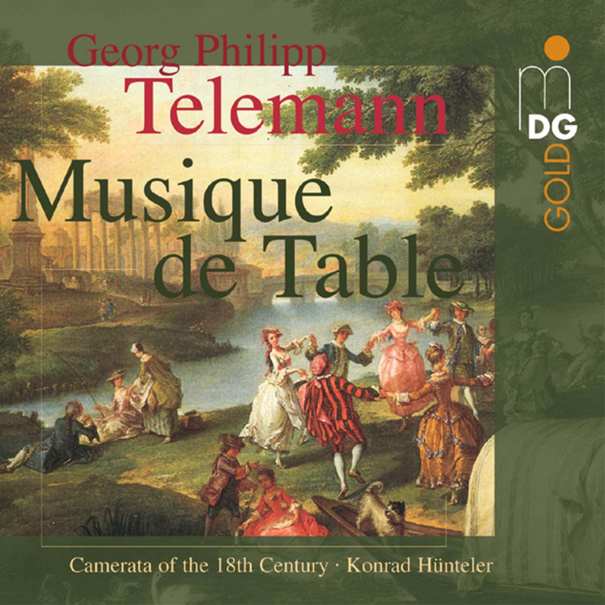 Bild von Georg Philipp Telemann - Tafelmusik Vol. 1 - 4