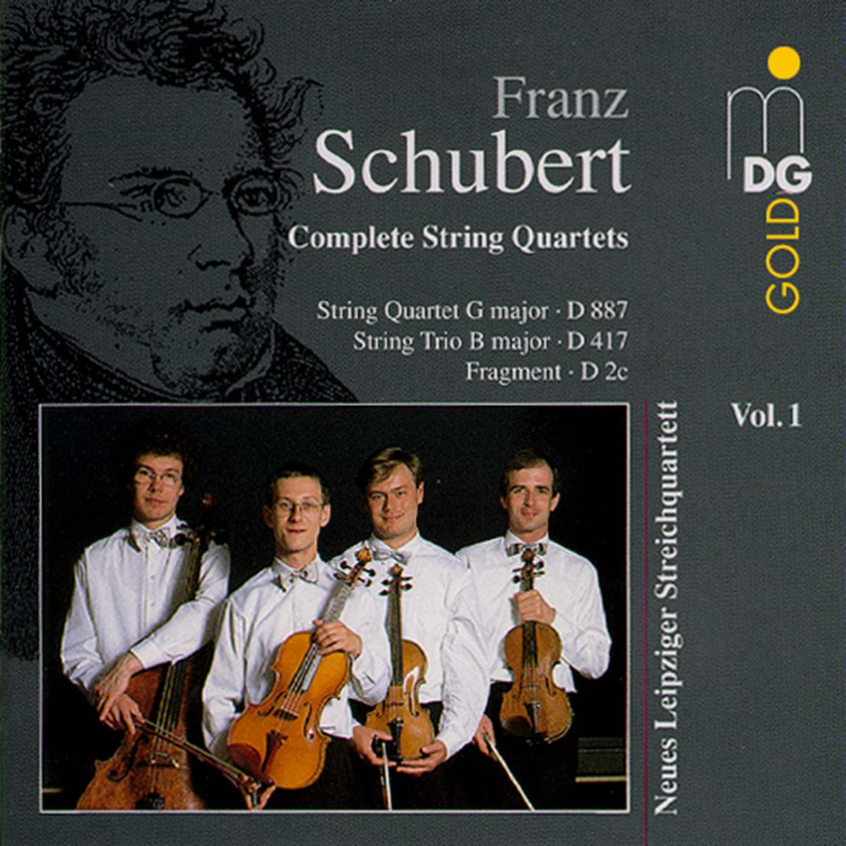 Bild von Franz Schubert - Sämtliche Streichquartette Vol. 1 