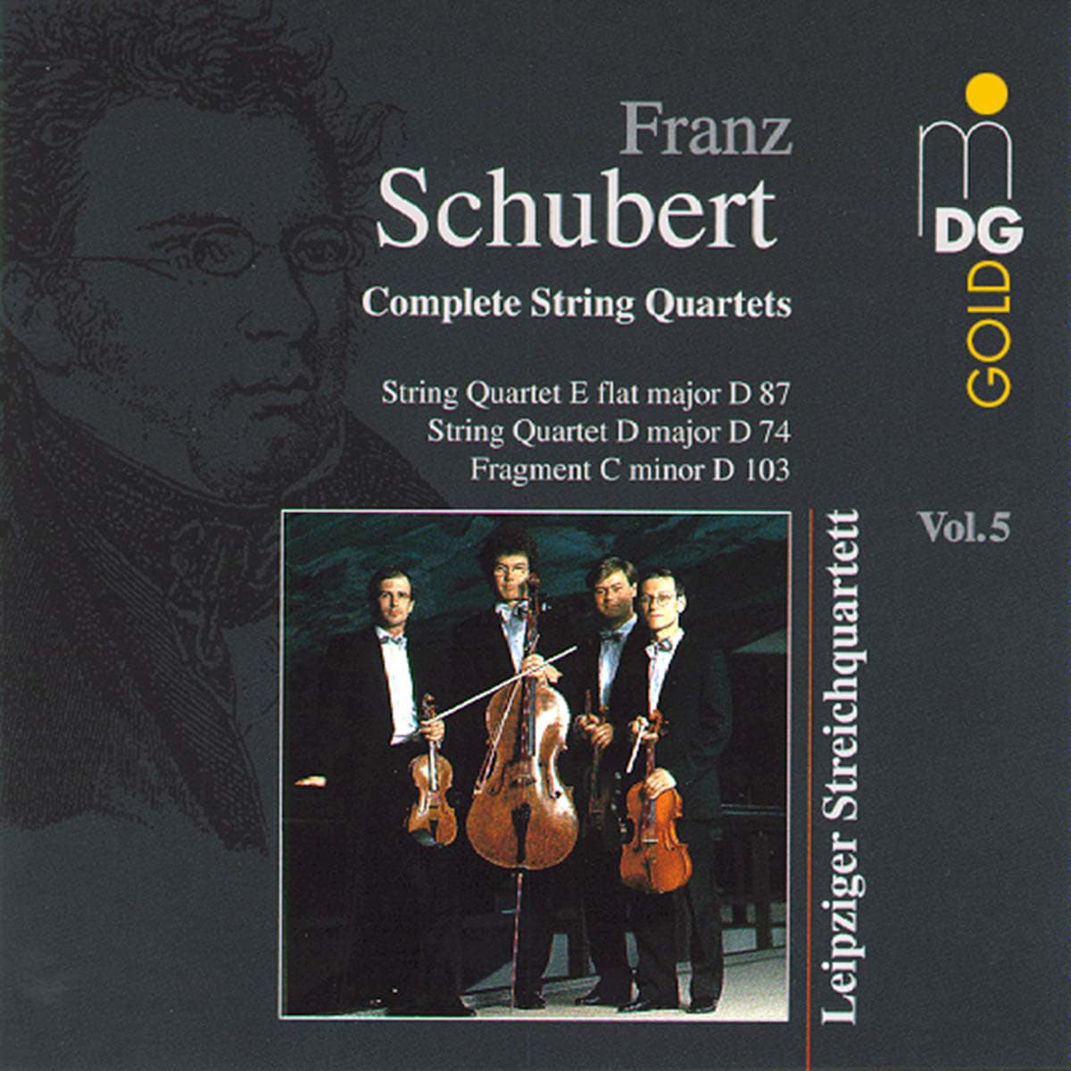 Bild von Franz Schubert - Sämtliche Streichquartette Vol. 5