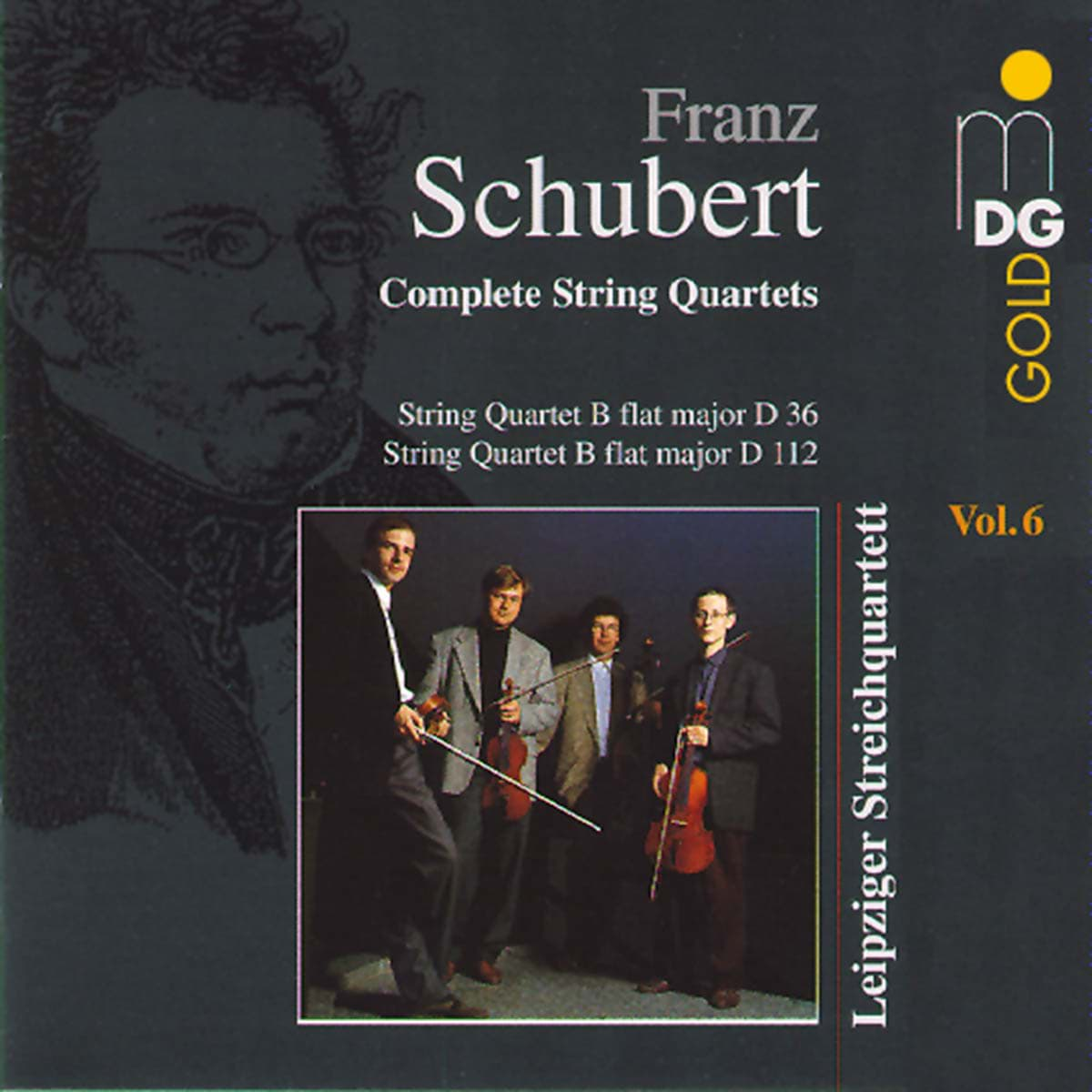 Bild von Franz Schubert - Sämtliche Streichquartette Vol. 6