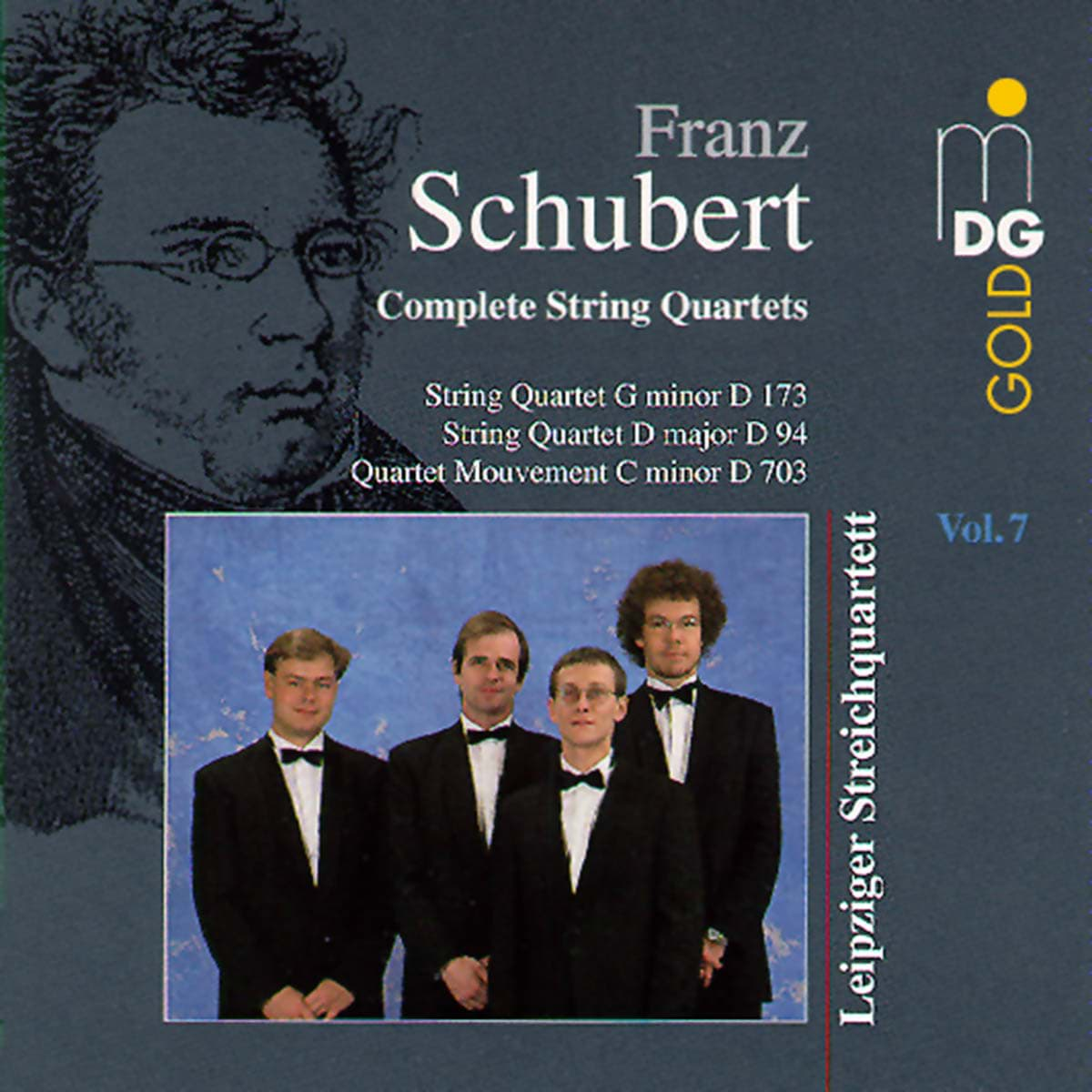 Bild von Franz Schubert - Sämtliche Streichquartette Vol. 7