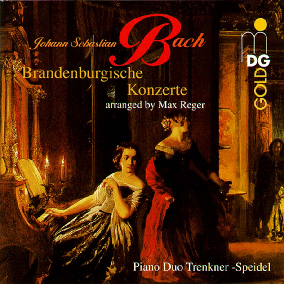 Bild von Johann Sebastian Bach - Brandenburgische Konzerte arr. für Klavier zu 4 Händen