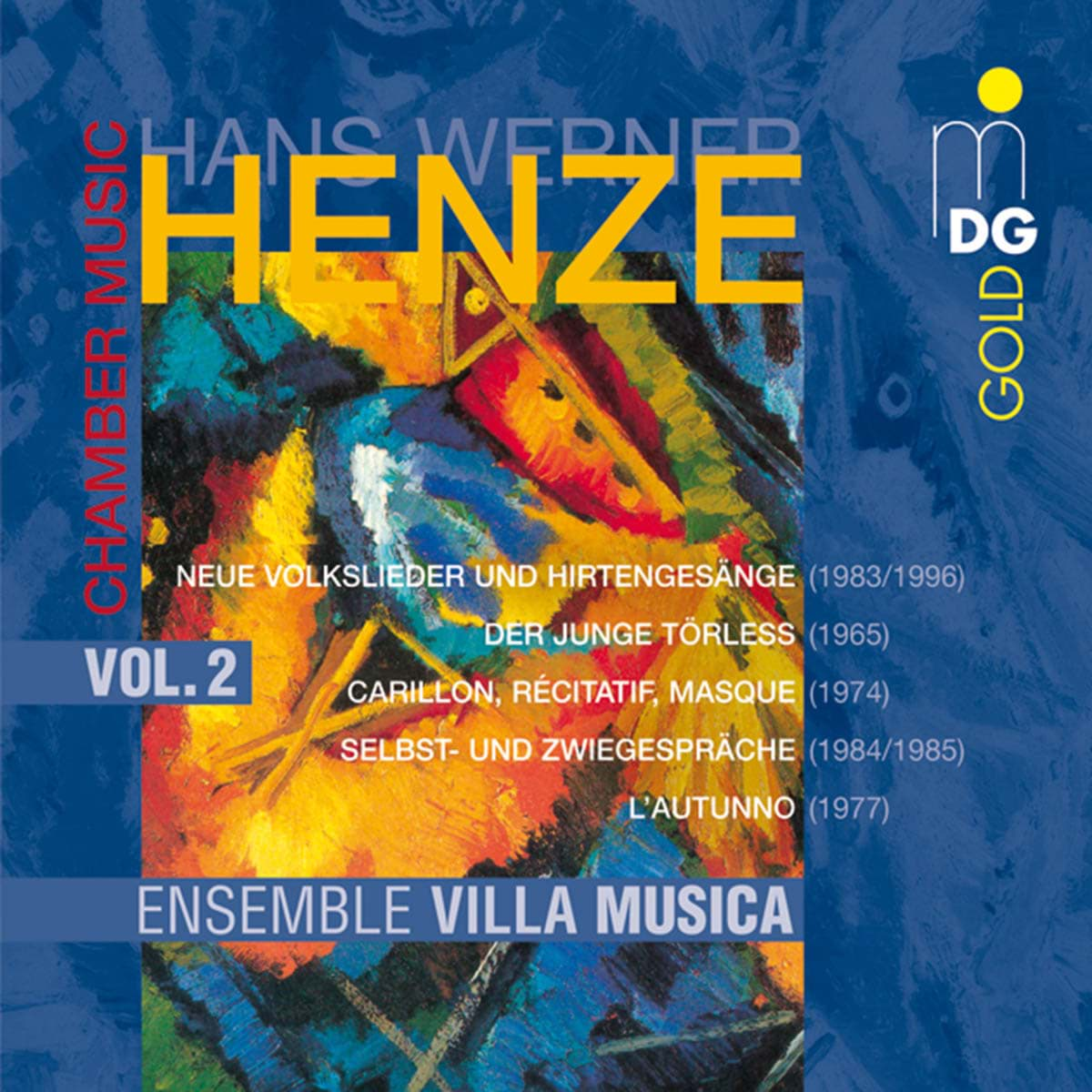 Bild von Hans Werner Henze - Kammermusik Vol. 2 