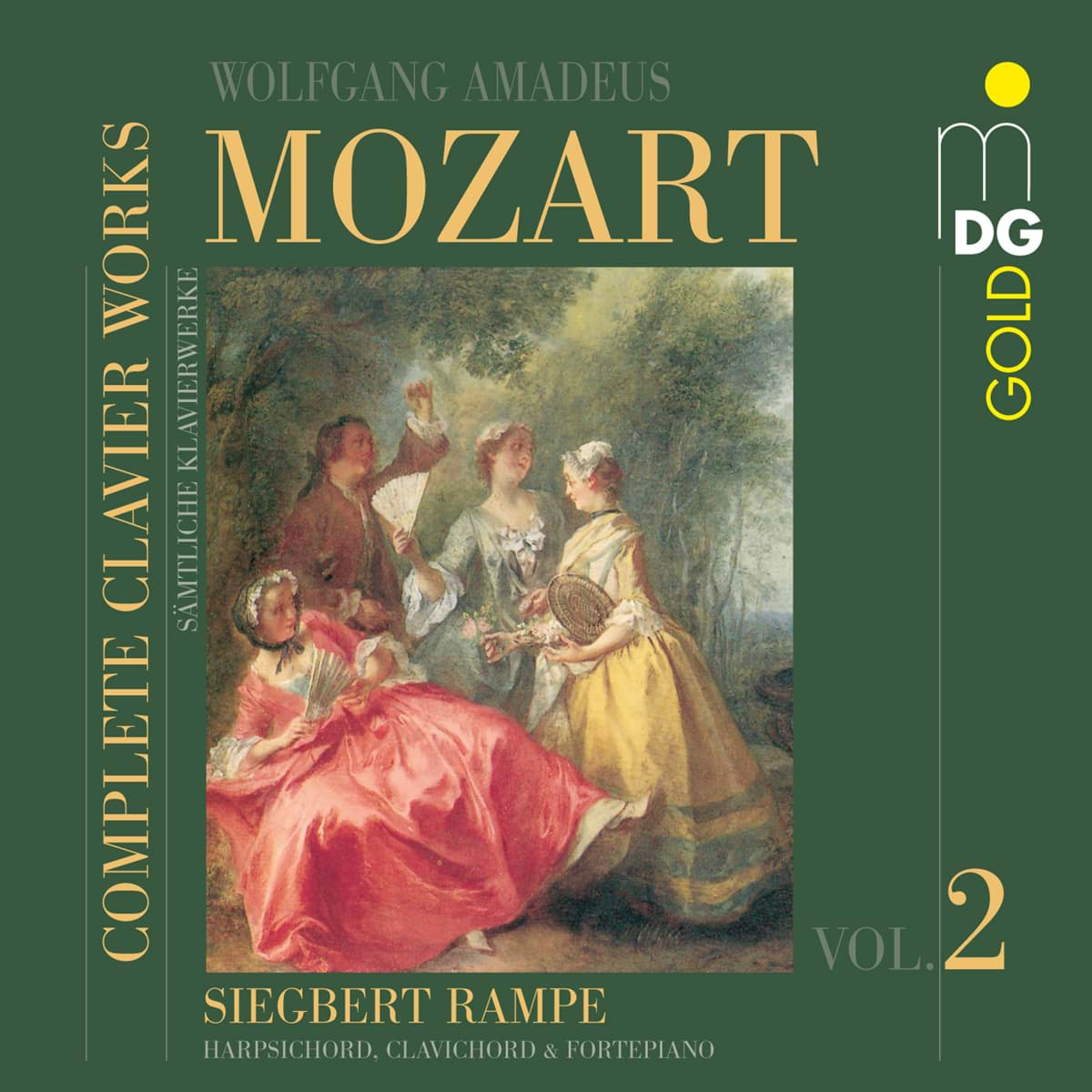 Bild von Wolfgang Amadeus Mozart - Sämtliche Clavierwerke Vol. 2