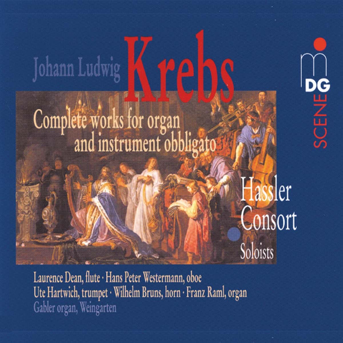 Bild von Johann Ludwig Krebs - Sämtliche Werke für Orgel und obligates Soloinstrument