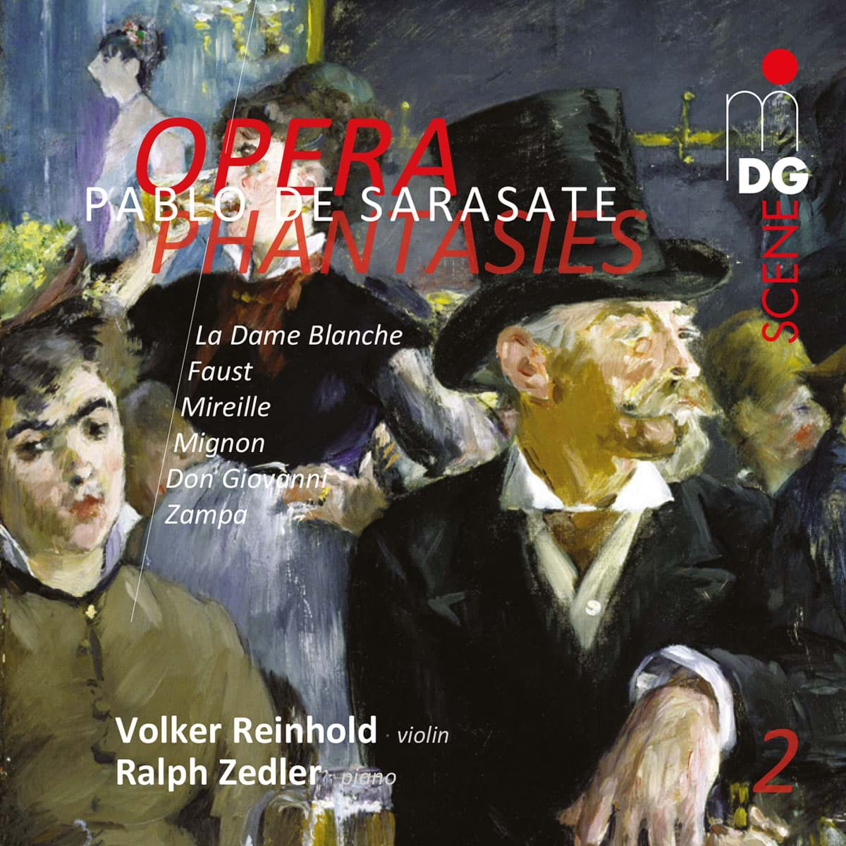 Bild von Pablo de Sarasate - Opernfantasien für Violine und Klavier, Vol. 2