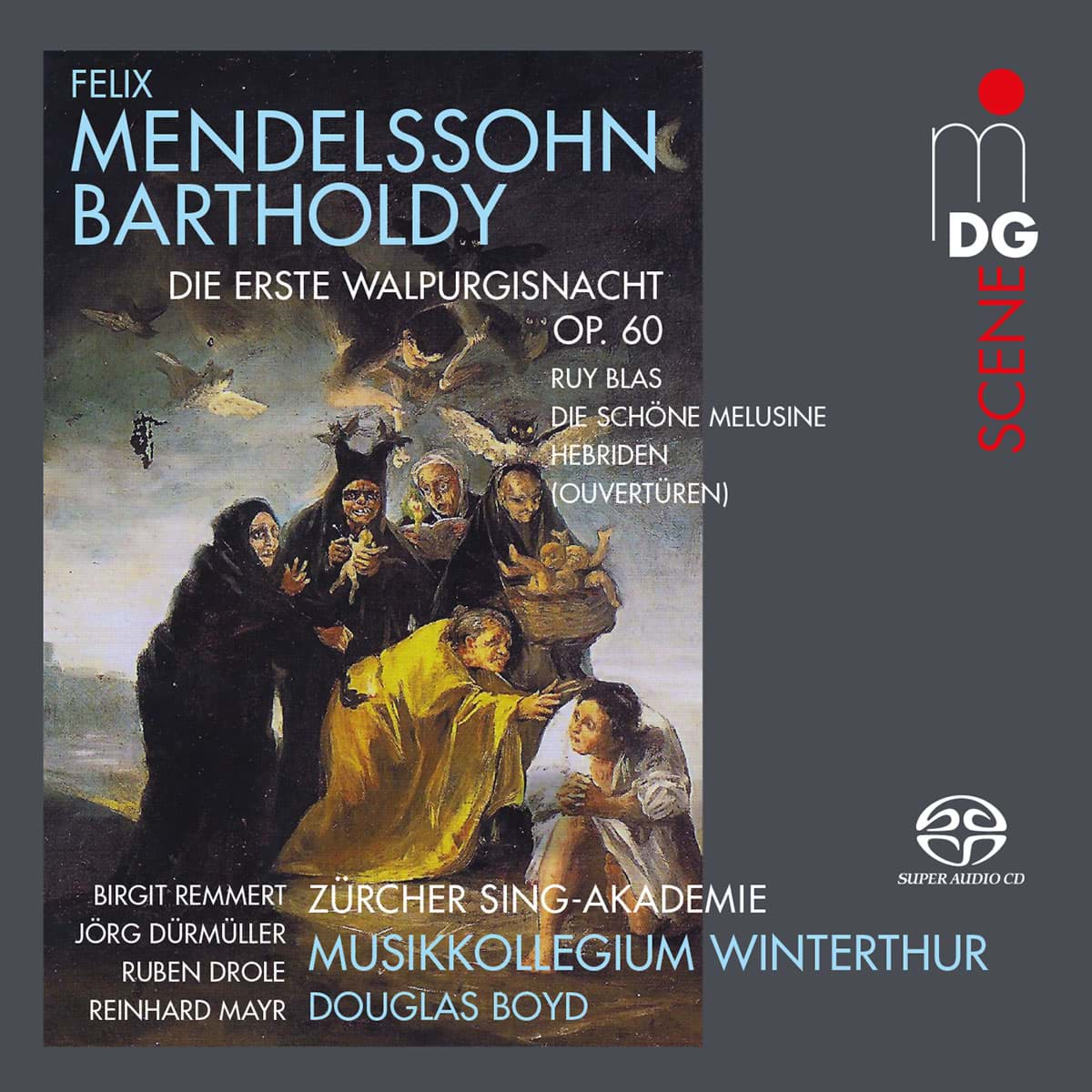 Bild von Felix Mendelssohn Bartholdy - Die erste Walpurgisnacht & Ouvertüren