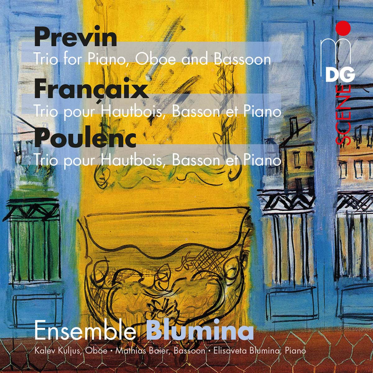 Bild von J. Françaix, G. Poulenc & A. Previn - Kammermusik