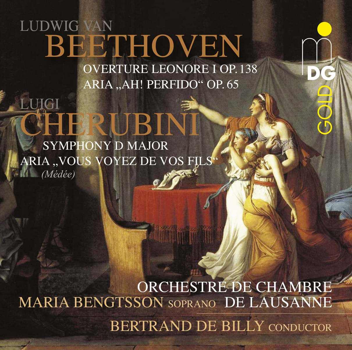 Bild von L. v. Beethoven & Luigi Cherubini - Werke für Sopran und Orchester